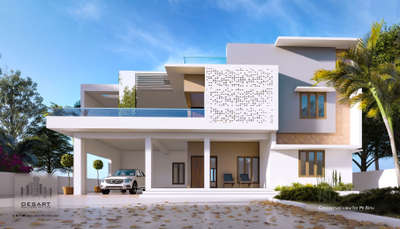 Modern House elevation design