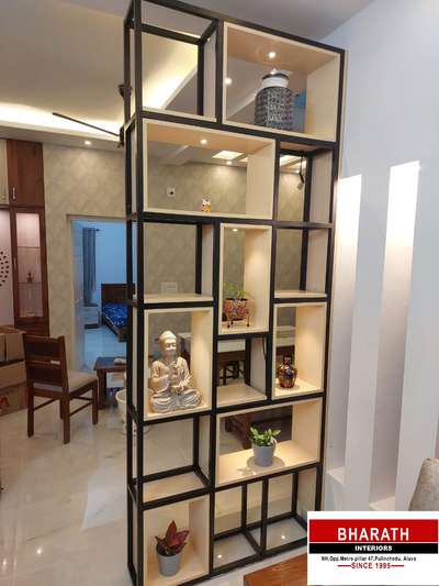 Customized Metal frame Partition with top MDF 

#partition #LivingroomDesigns #LivingRoomDecors #HouseDesigns #housedecor #engineeredwood