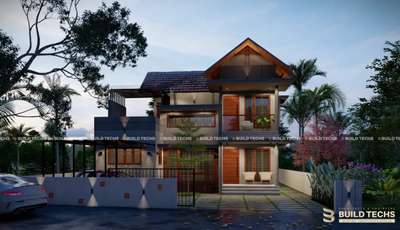 new project at North Paravur, Ernakulam district  #Architect #CivilEngineer #Contractor #tropicalhouse #InteriorDesigner #LandscapeIdeas
