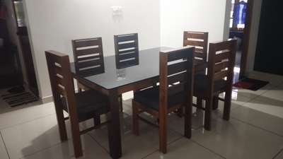 dining table and chairs. place kollam kadakkal