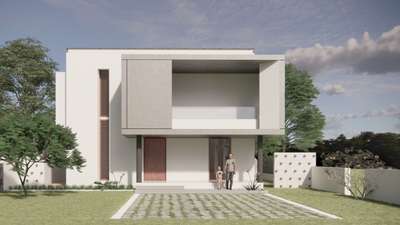 RESIDINCE @ NADAPURAM
 #ContemporaryHouse  #architecturedesigns #40LakhHouse #exteriors