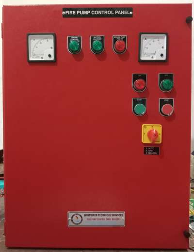 Diesel engine driven Fire pump Automatic control panel.