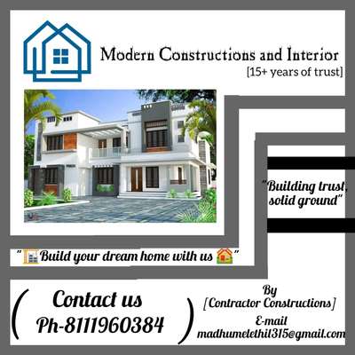 Build your dream home with us, we are giving a perfect happiness to our clients through our satisfactory projects.