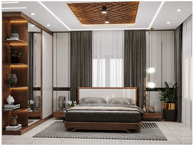Master bedroom  #BedroomDecor  #InteriorDesigner  #MasterBedroom  #KitchenIdeas  #ModularKitchen  #LivingroomDesigns  #KingsizeBedroom  #4DoorWardrobe  #WardrobeIdeas  #WardrobeDesigns