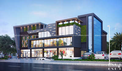 Commercial Building at Thodupuzha, 34000 Sq.ft. Basement + Ground+ 2 Floors