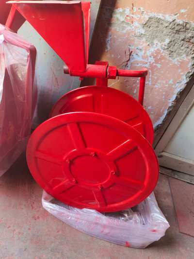hose reel drum with pipe