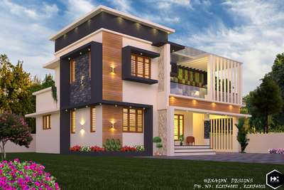 #exteriordesigns #3dmax #3dvisualisation #3dview #HouseDesigns #ContemporaryHouse #budgetfriendly 
#KeralaStyleHouse