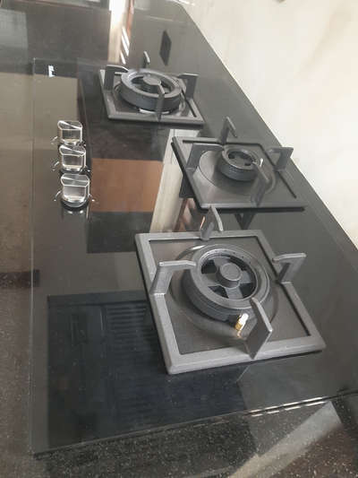 Modular Kitchen with Bosch hood , hob & sleek stove @ Trivandrum work
