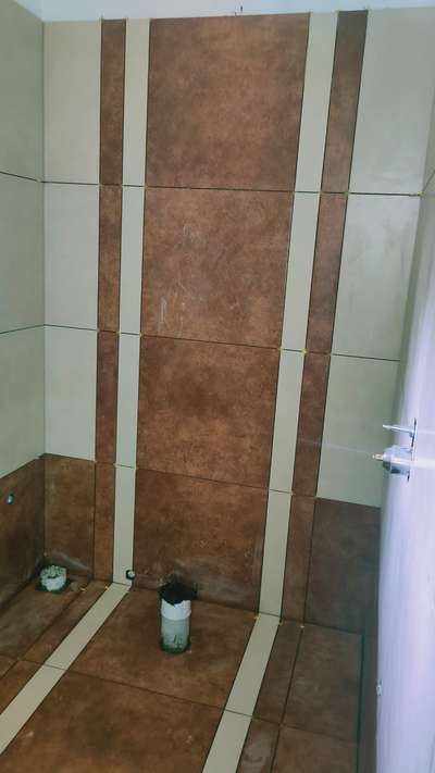 2×2 tile.  bath wall and floor