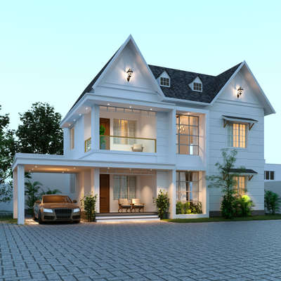 2300 sq.ft colonial home design

#KeralaStyleHouse #keralahomedesignz #veedudesign