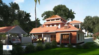Traditional style
#TraditionalHouse 
#premiumhouse 
#civilconstruction 
#keralahomestyle 
#KeralaStyleHouse 
#MixedRoofHouse 
#sustainableliving 
#coolhouse 
#BalconyIdeas 
#newdesigin 
#customised