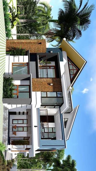 #KeralaStyleHouse #ContemporaryHouse #ElevationHome #MrHomeKerala #❤palakkad #kerala_architecture #viralposts