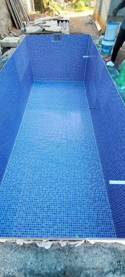 Swimming Pool Tiles work