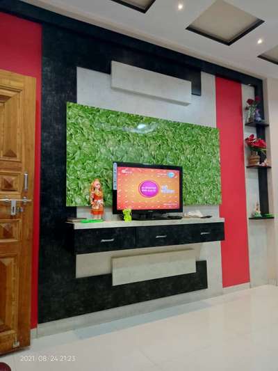 *t.v. unit Design*
tv unit in upvc material it's termite proof waterproof and fire resistant