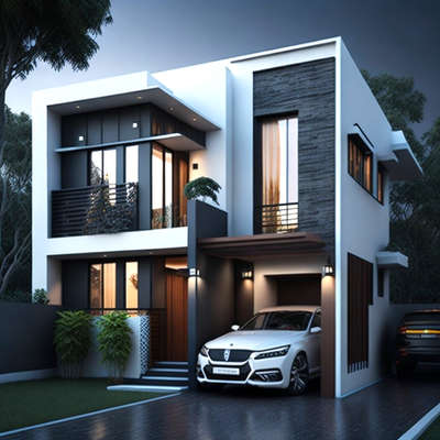 Share your thoughts about this design  #modernhousedesigns #3delevation #exteriordesign