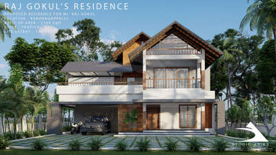 Proposed Residence at Karunagappally, Kollam
#architecturedesigns #modernhousedesigns #ContemporaryDesigns #ContemporaryHouse #minimaldesign #residentialdesign #ProposedResidentialDesign
#tropicalhouse #tropicalmodernism #tropicaldesign