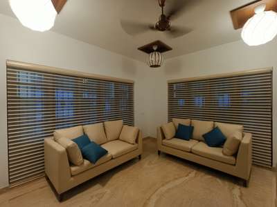 Triple shade  Blinds
coustomised sofas