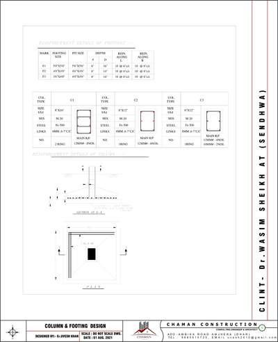 contact  for structure  design