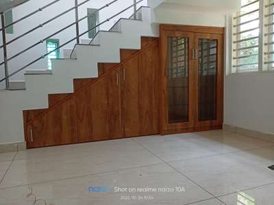 #Particle board step cabin