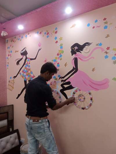 create your Wall with beautiful painting your walls  #WallPainting