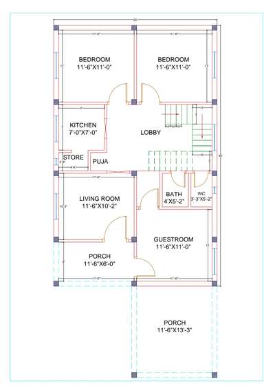 #25x40houseplan 
#1000SqftHouse 
#HouseDesigns 
#2DPlans 
#Architectural&Interior 
#Architect  #architecturedesigns  #FloorPlans #floorplan