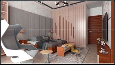 3D Render master bedroom design  #MasterBedroom