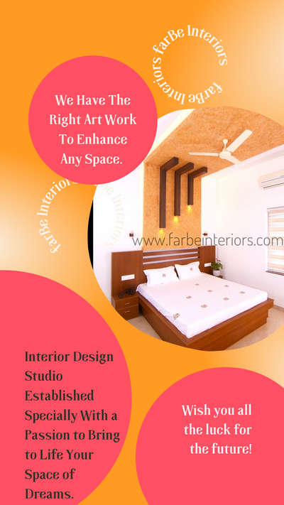 We Have The Right Art Work To Enhance Any Space. 
www.farbeinteriors.com 
info@farbeinteriors.com 
#InteriorDesigner #InteriorDesigner #KitchenInterior #Architectural&Interior #interiorpainting #interiorsmodernhomes #interiorstylist #interiorskerala