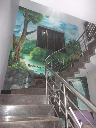 staircase wall art