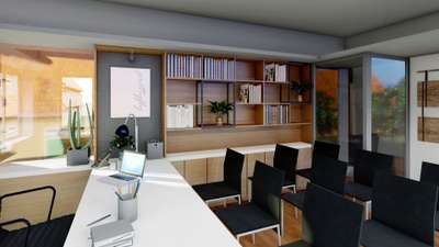 Advocate's office interior  #architecture #interiordesign #Ernakulam