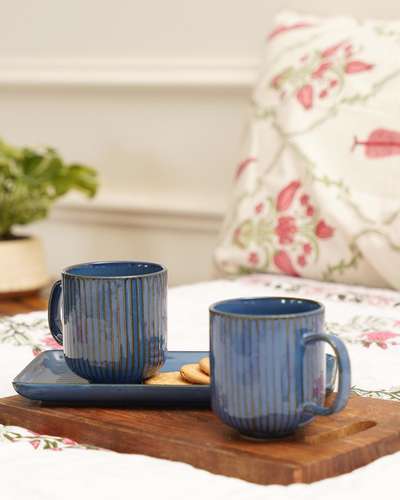 Whether enjoying a cozy coffee or serving delicious treats, these mugs and trays will bring an elegant touch to your table. With their durable and versatile construction, they're sure to become a go-to choice for all your entertaining needs.☕
Please make sure to elevate your hosting game with these beautiful ceramic mugs and trays..

#dinnerware #tableware #homedecor #kitchenware #tablesetting #ceramics #handmade #pottery #tabledecor #porcelain #glassware #stoneware #plates #interiordesign #design #kitchen #decor #tabletop #tablescapes #crockery #tablescape #home #ceramic #kitchendecor #cookware #kitchendesign #dinnerset #dinner #decorshopping