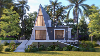 New Exterior Concept  #KeralaStyleHouse #waterfront  #exteriordesigns  #waterfronthouse  #HouseDesigns