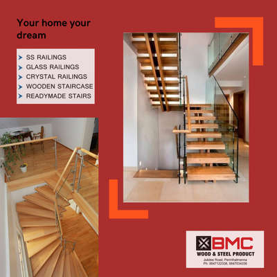 staircase handrailing
contact 9947034036