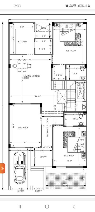 Architecture Plan for Residential Villa!
#FloorPlans #architecturedesigns #CivilEngineer #villaconstrction #villa_design #Vastuforlife