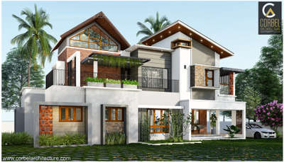 ongoing project 
#HouseDesigns #3d #visualization #calicutdesigners #architecturedesigns