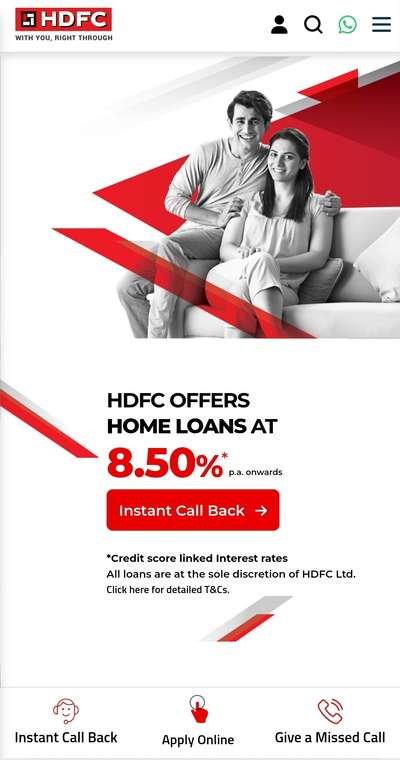 HDFC HOME LOANS @8. 50%*  Onwards 
Construction, Purchase, Renovation, Extension, Plot Purchase & Take Over &  TOP-UP.
Call 075103 85499  / 8848596497

T&C Apply

#hlafinancialservice #hlafinancialservices #WhereDreamsComeHome #Loans #loanapplication #HDFCLtd #HomeLoanAdvisor

HLA Financial Services
Home Loan
Www.homeloanadvisor.in