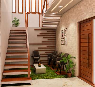 #StaircaseDecors #GlassStaircase #InteriorDesigner #KitchenInterior #interiorpainting