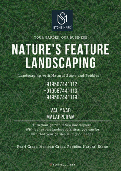 Landscape with Natural Grass
Pearl Grass, Mexican Grass with Natural Stones and Pebbles

Contact No: +919567441112

#LandscapeIdeas #LandscapeGarden #VerticalGarden #GardeningIdeas #gardendesign #PearlGrass #MexicanGrass #pebbles #pebbleswork #cladding #NaturalGrass #naturalstones #pondicherrystone #InteriorDesigner #stonemark