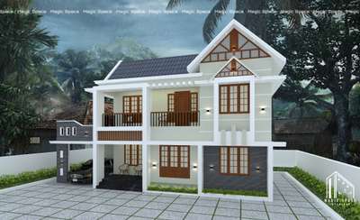 contemporary design 
#ContemporaryHouse #elivation #HouseRenovation #3dmodeling #Elivationdesing