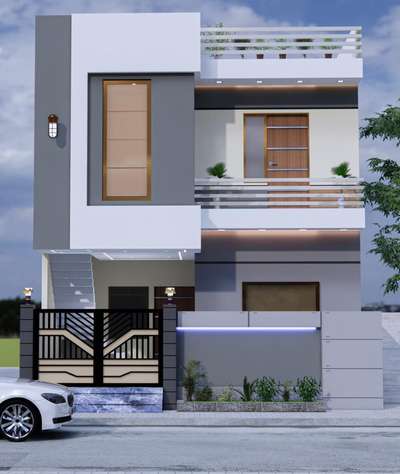 Elevation of 25 Feet Front 
plot size 25x36
project -Dulplex 
Residential 

#FrontDoor #frontgate #frontElevation #frontdesign #SmallHomePlans #homeinterior #homedecoration #homedesigne #ContemporaryHouse #HouseConstruction #60LakhHouse #fascadedesign #acpsheets #acpdesigner #ElevationDesign #ElevationHome #3D_ELEVATION #High_quality_Elevation