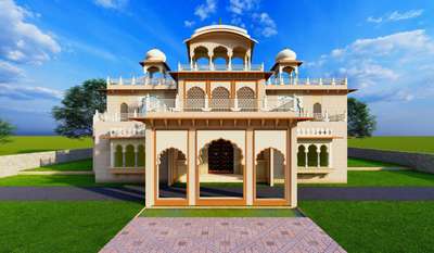 #HouseDesigns  #frontElevation  #ElevationDesign  #heritagestyleelevation  #haveli #architecturedesigns
 #frontelevationdesign  #houseexterior  #haveli  #rajasthanistyle  #udaipur_architect #Architect  #3d
 #houseplan  #FloorPlans  #3d_rendering