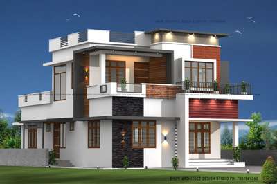 kerala#contemporary#house#architecture#bhumi#palakkad#houseplan#elevation