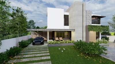 contemporary style residence
exterior makeover...
minimalist
.
.
for exterior makeover pls contact me
commissioned work taken
.
.
 #HouseDesigns  #exteriordesigns  #HomeAutomation  #ContemporaryHouse  #SmallHouse  #ElevationHome  #HouseConstruction  #archkerala  #Architect  #Designs  #WallDecors  #Thiruvananthapuram  #3D_ELEVATION  #Kozhikode  #KeralaStyleHouse  #renovation3d  #FrenchDoor