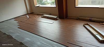 #WoodenFlooring fixing from trivandrum site