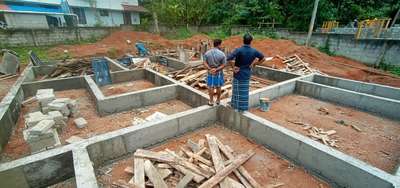 After Plinth Beam concrete..
#Fab Home Builders
#Trivandrum
#9633750870