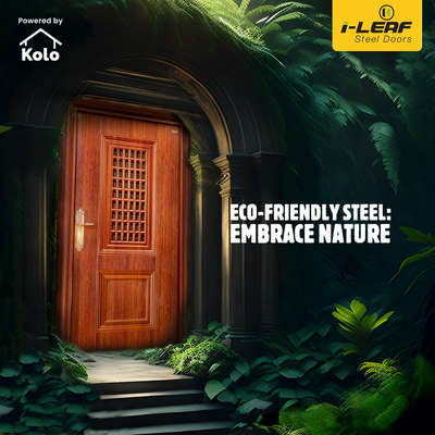 Discover the sustainable side of style with I-Leaf steel doors. Crafted with eco-friendly materials, these doors not only ensure security but also contribute to a greener tomorrow

#DoorDesigns  #Steeldoor #FrontDoor  #ecofriendlyliving  #ecofriendlyproducts #steeldoors  #naturefriendly