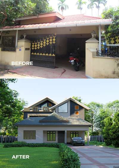 #Design Creativo 
#N. Paravoor
#Renovation work of
our client Mr. Pradeep