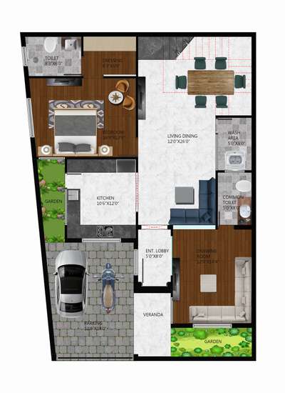 2d render #Photoshop #planning