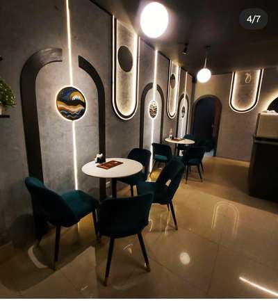 Caffe in mahanagar lucknow uttar pradesh named as  'Cosmos  The Cafe' in Mahanagar Lucknow Uttar Pradesh.
 #cafe  #best_architect. #bestinteriordesign