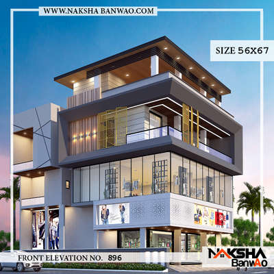Complete project #Sikar Raj.
Front Elevation 56x67
#houseplanning #homeinterior #interiordesign #architecture #indianarchitecture
#architects #bestarchitecture #homedesign #houseplan #homedecoration #homeremodling #sikar #india #decorationidea #sikararchitect
#naksha #nakshabanwao
customer care 9549494050
Www.nakshabanwao.com