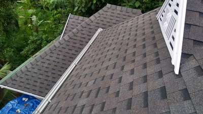 *shingles*
Roofing shingles which resist moisture and temperature gives you an attractive house.